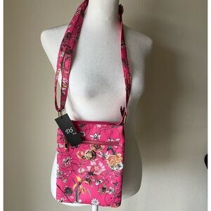 NWT Pink Floral DS Purse